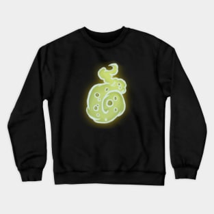 Ghost Flame Gold Crewneck Sweatshirt